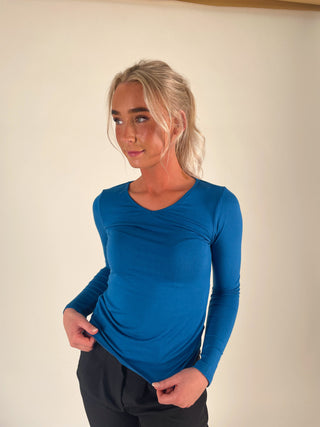 Claire butter top - midnight blue Top May 