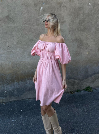 (PRE-ORDER) Granala dress - pink Kjole May 