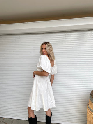 (PRE-ORDER) Granala dress - white Kjole May 