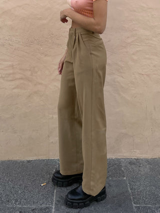 Staple pants - brown Bukser May 
