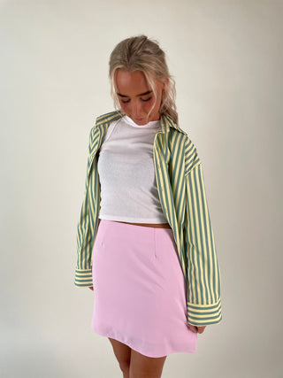 Vintage classic skirt - pink Nederdel May 
